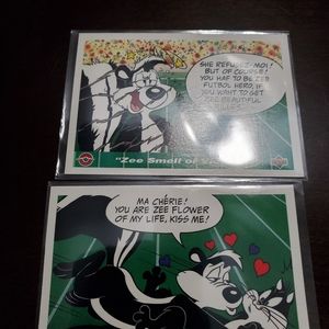 Pepe le pew looney tunes hard to find card